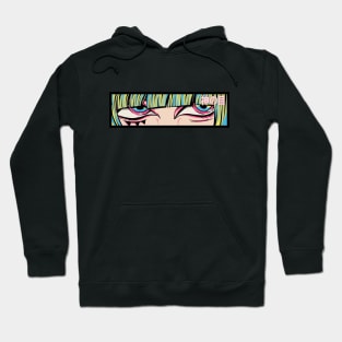 Side Eye Anime Hoodie